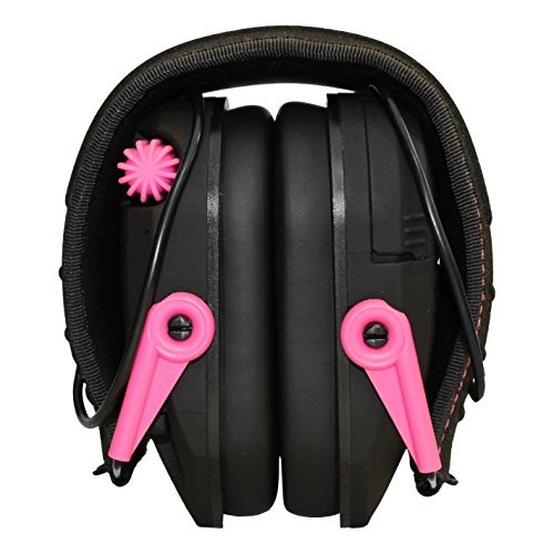 Walkers Game Ear Razor Slim Electronic Muff, Pink
