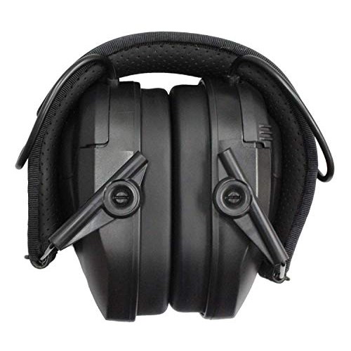 Walkers GWP-RSEMPAT Razor Slim Electronic Muff - Black Patriot