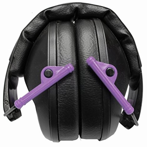 Walkers Low Profile Folding Muff, Purple Accent