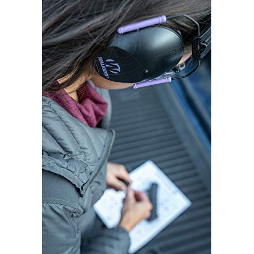 Walkers Low Profile Folding Muff, Purple Accent