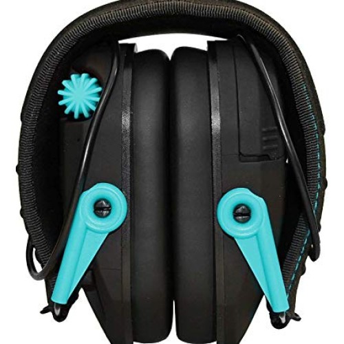 Walkers Razor Slim Electronic Shooting Muffs 2-Pack, Teal 2 Items