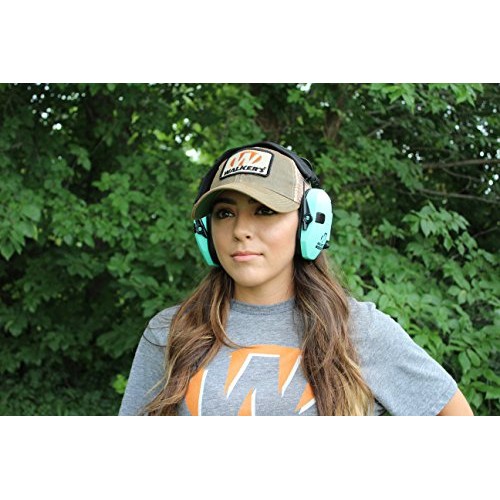 Walkers Razor Slim GWP-RSEM-LTL Electronic Muff Light Teal, 2 AA...