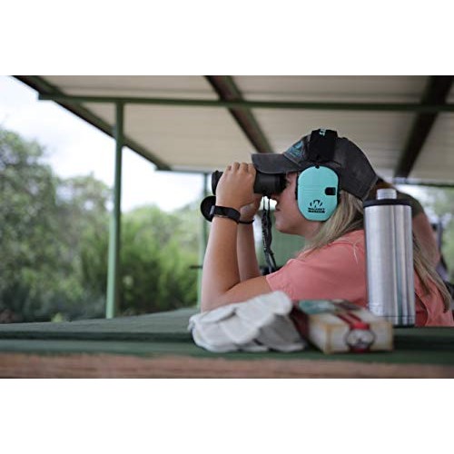 Walkers Razor Slim GWP-RSEM-LTL Electronic Muff Light Teal, 2 AA...