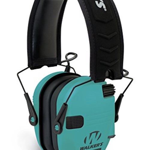 Walkers Razor Slim GWP-RSEM-LTL Electronic Muff Light Teal, 2 AA...
