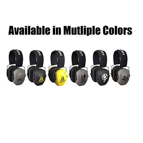 Walkers Razor Slim Passive Earmuff - Ultra Low-Profile Earcups - ...