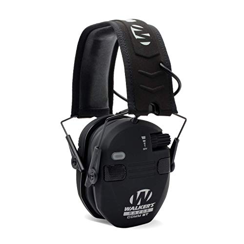 Walkers Razor Quad Electronic Bluetooth Muff-Black