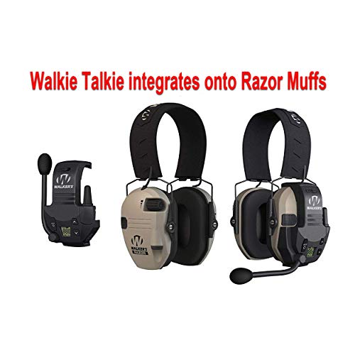Walkers Razor Shooting Muff Black Patriot 2-Pack Bundle with Wal...