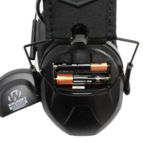 Walkers Razor Slim Electronic Muff, Black