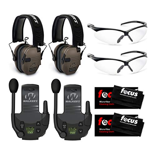 Walkers Razor Slim Electronic Shooting Muffs Flat Dark Earth 2-P...