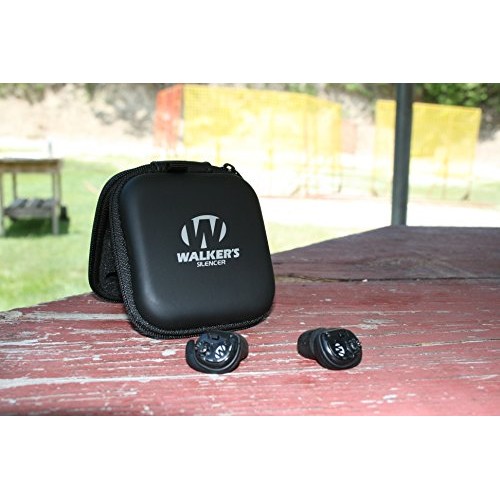 Walkers Silencer Digital Earbuds, Sound Activated Compression, NR...