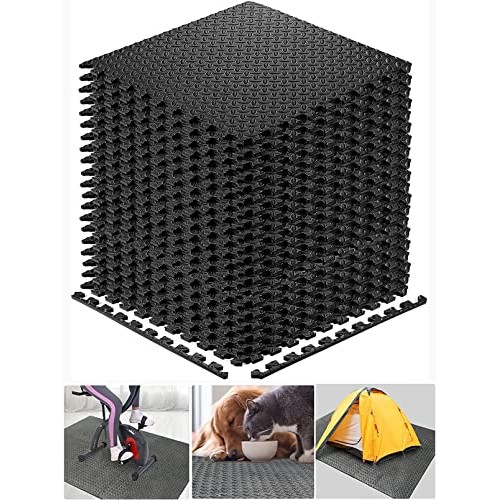 Walsai Exercise Mats Puzzle Foam Mats Gym Flooring Mat Cover 20 SQ...