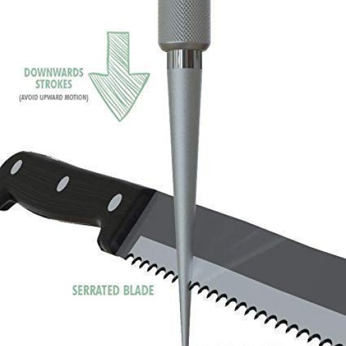 Serrated Knife Sharpener. Pocket Knife Sharpener, Tactical Pen Sha...