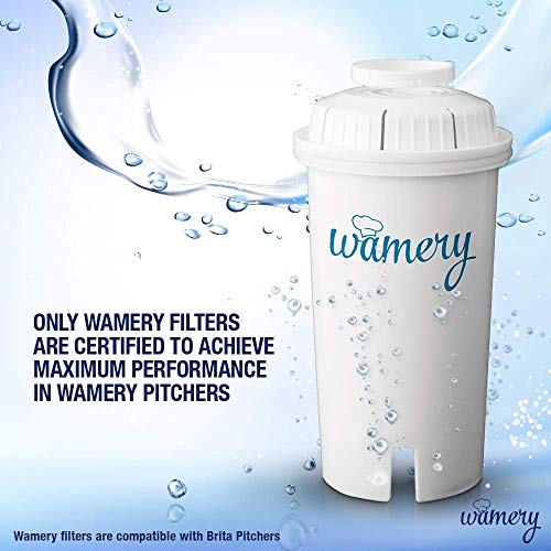 Wamery Certified Alkaline Water Filter Replacement 3-Pack, Enhance...