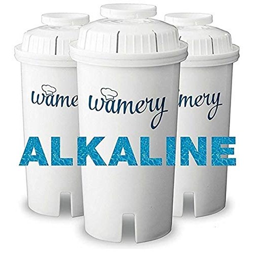Wamery Certified Alkaline Water Filter Replacement 3-Pack, Enhance...