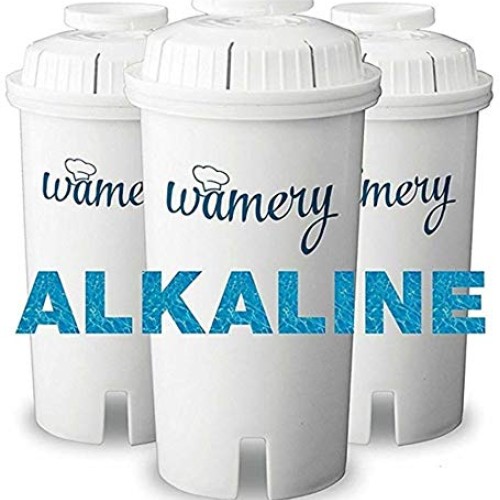 Wamery Certified Alkaline Water Filter Replacement 3-Pack, Enhance...