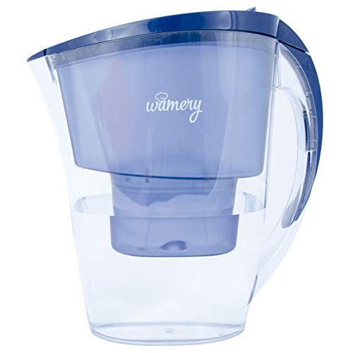 Wamery Slim Water Filter Pitcher 6 Cup, 1.5 Liters, Enhanced 2020 ...