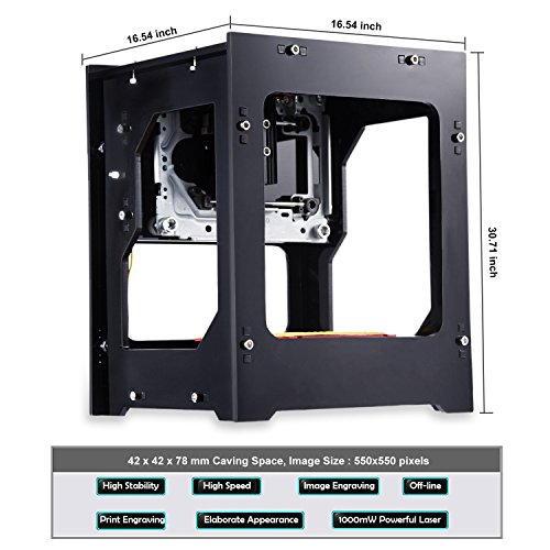 Engraver Printer Machine with 550550 Pixel High Resolution, Image ...