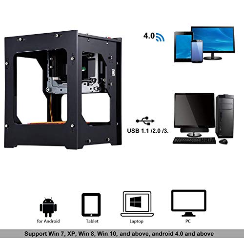 Engraver Printer Machine with 550550 Pixel High Resolution, Image ...