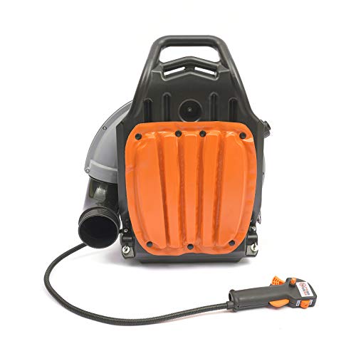 Backpack Leaf Blower, 65CC 2 Stroke Gas Powered Backpack Leaf Blow...