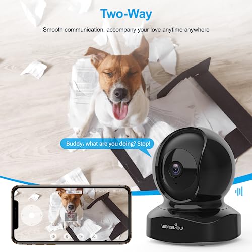 wansview Wireless Security Camera, IP Camera 2K, WiFi Home Indoor ...