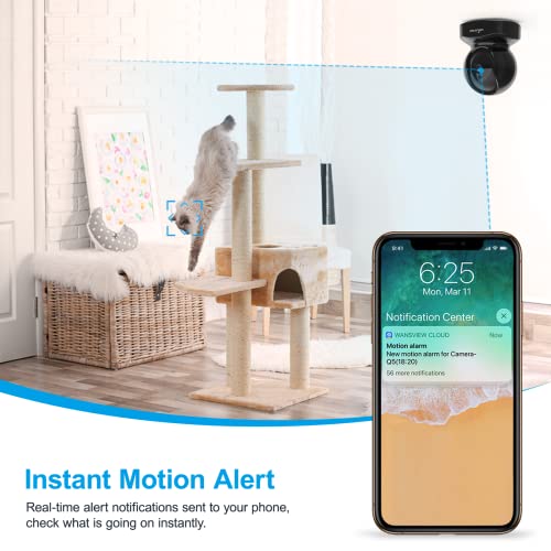 wansview Wireless Security Camera, IP Camera 2K, WiFi Home Indoor ...