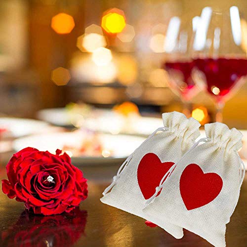 20pcs Party Favor Gift Bags for Valentines Day Wedding Birthday Pa...