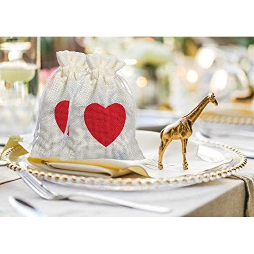 20pcs Party Favor Gift Bags for Valentines Day Wedding Birthday Pa...