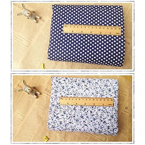 7PCS 50x50cm Cotton Craft Fabric Bundles for Patchwork Quilting,Pr...