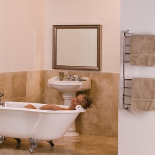 Warmrails HW/SW Kensington Wall Mounted Towel Warmer, 39.5-Inch, N...