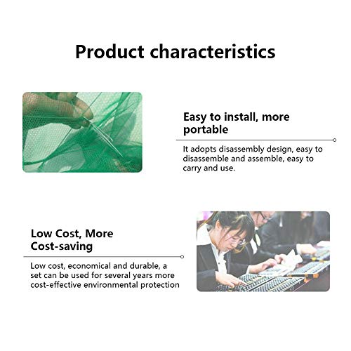 Ranch Fly Trap Catcher,Effective Fly Catcher with Food,Green Cage ...