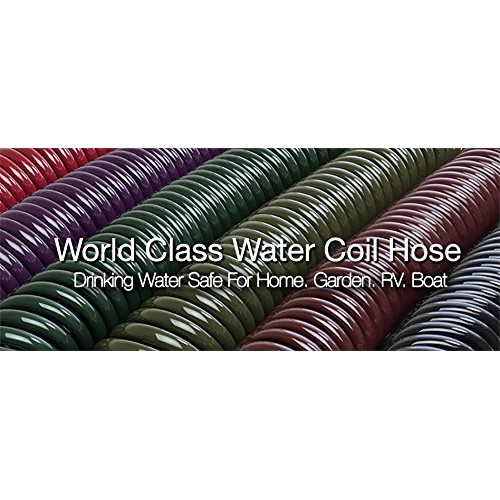 Water Right Professional Coil Garden Hose, Lead Free & Drinking Wa...