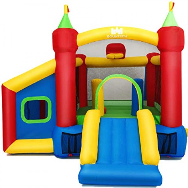 WATERJOY Inflatable Bounce House with Bounce Trampoline,Basketball...