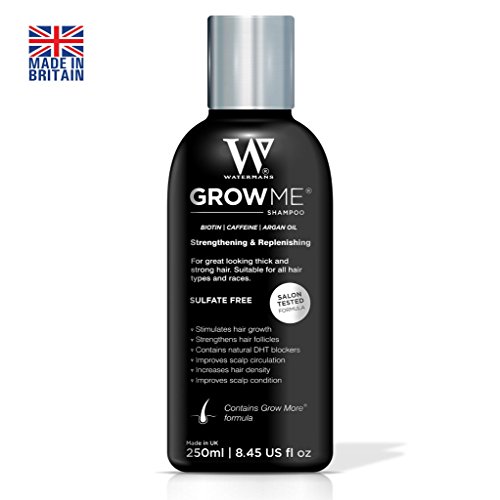 Best Hair Growth Shampoo Sulfate Free, Caffeine, Biotin, Argan Oil...