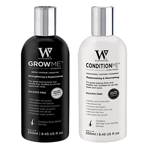 Hair Growth Shampoo and Conditioner set by Watermans - Boost your ...