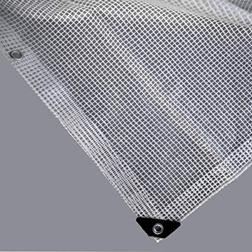 Heavy Duty Clear Greenhouse Tarp - 12ft x 24ft - Premium Quality 1...