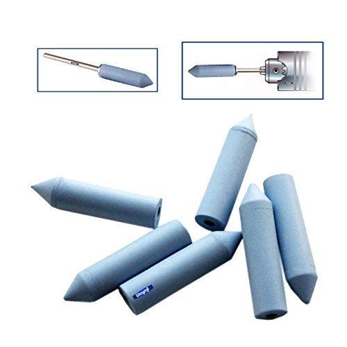 Silicone bullet points blue fine grit pkg 6 jewelry polishing meta...