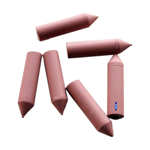 Silicone bullet points pink extra fine grit pkg 6 jewelry polishin...