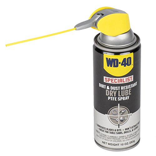 WD-40 Specialist Dirt & Dust Resistant Dry Lube PTFE Spray with SM...