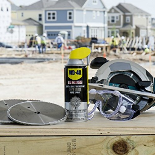 WD-40 Specialist Dirt & Dust Resistant Dry Lube PTFE Spray with SM...