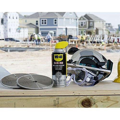 WD-40 Specialist Dirt & Dust Resistant Dry Lube PTFE Spray with SM...