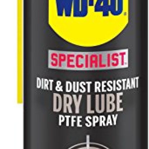 WD-40 Specialist Dirt & Dust Resistant Dry Lube PTFE Spray with SM...