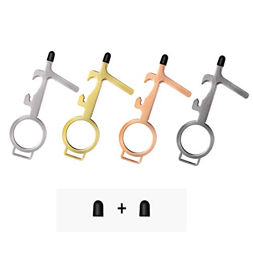 Anti Touch Door Opener 4 Pack,Upgraded Heavy-duty Reusable Stylus ...