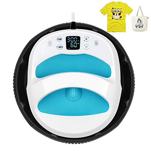 Weanas Easy Heat Press Machine for T Shirts Portable 12×10 Hand ...