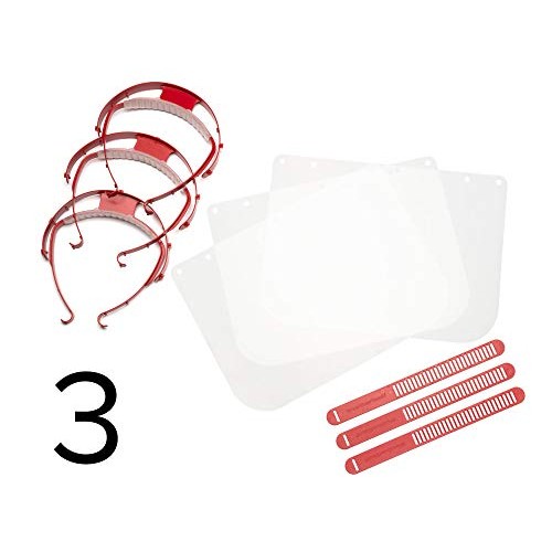 WeatherTech FaceShield Air, Clear Plastic Safety Face Shield Mask ...
