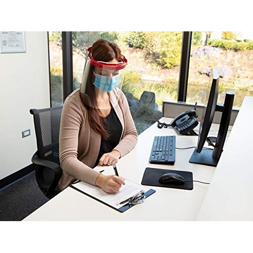 WeatherTech FaceShield Air, Clear Plastic Safety Face Shield Mask ...