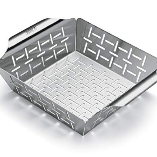 Weber 6481 Small Stainless Steel Vegetable Basket