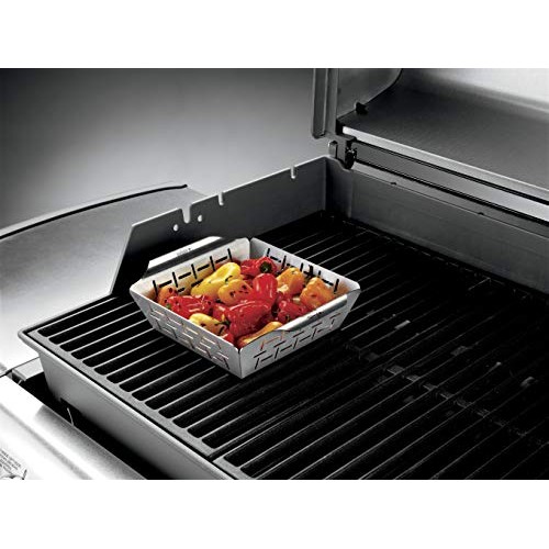 Weber 6481 Small Stainless Steel Vegetable Basket