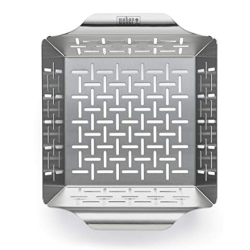 Weber 6481 Small Stainless Steel Vegetable Basket