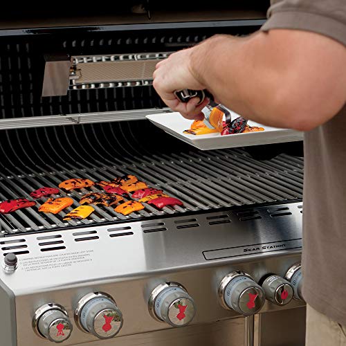 Weber 7470001 Summit S-670 6-Burner Natural Gas Grill, Stainless S...