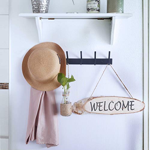 WEBI Coat Rack Wall Mounted,17-1/8 Inch Coat Hooks for Hanging Coa...